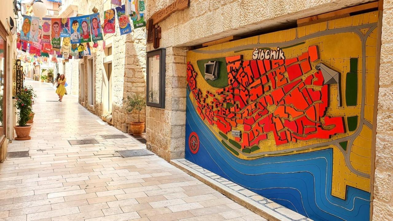 N & D Lägenhet Šibenik Exteriör bild
