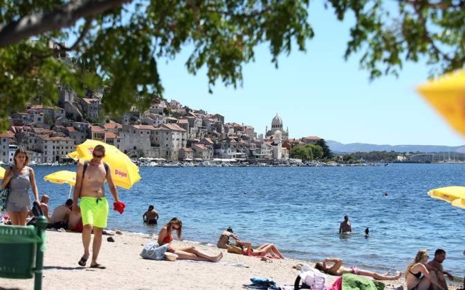 N & D Lägenhet Šibenik Exteriör bild